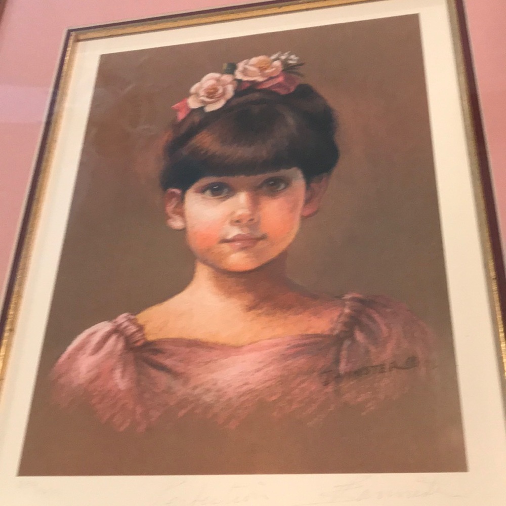 Pati BANNISTER SIGN & NUMBER LITHOGRAPH PERFECTION